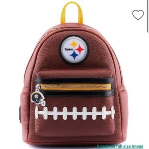 Loungefly Pittsburgh Steelers Foitball Backpack